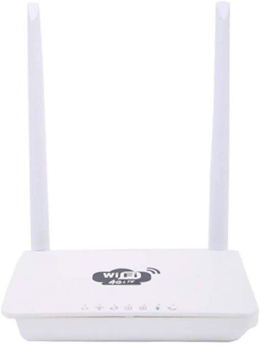 4G LTE Wireless Router WiFi 300Mbps Mobile Hotspot Router with SIM Card Slot US (White) at city shop